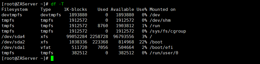 CentOS 命令查看分区的方式_泽客资源网