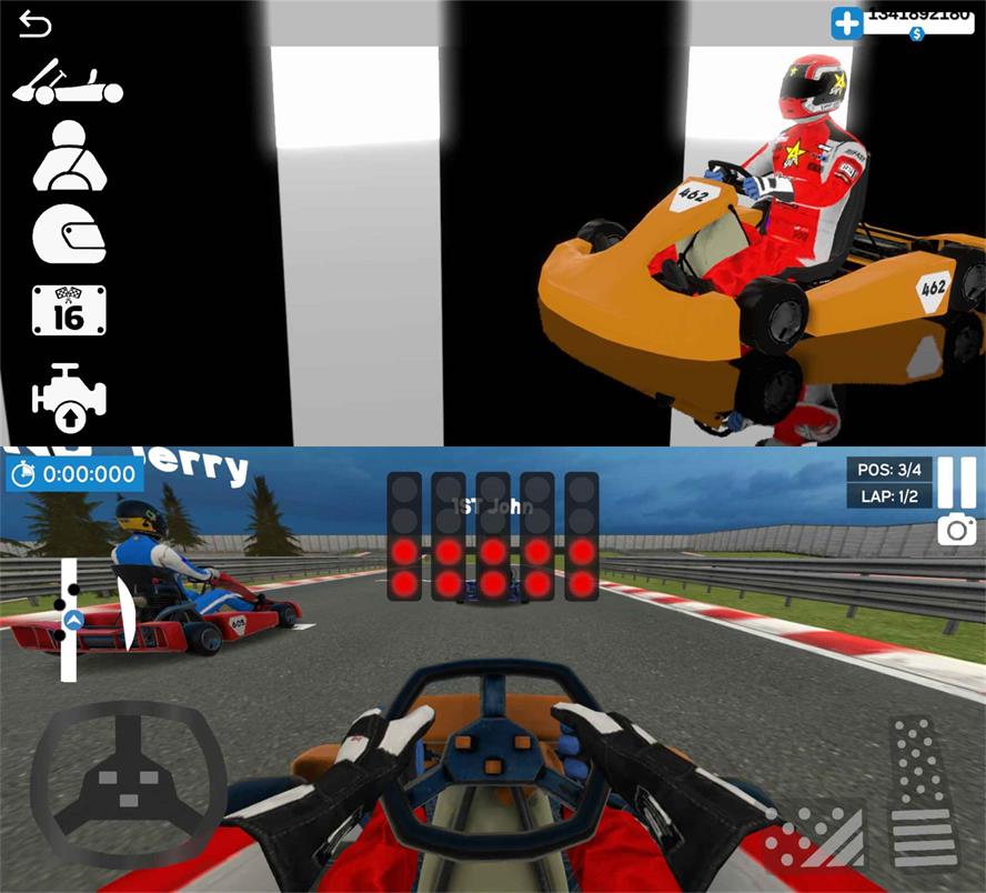 竞速赛车游戏 真实卡丁车赛_泽客资源网